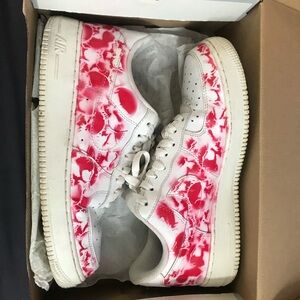 Kito Wares red Catacombs Air Force 1
